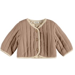 Lil' Atelier Damir short loose jacket - Nougat